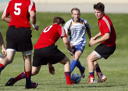 Action grass athlete