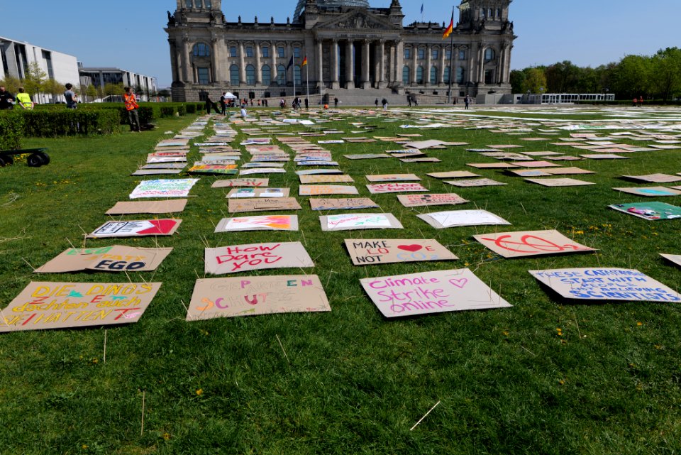 FridaysForFuture protest Berlin 2020-04-24 156