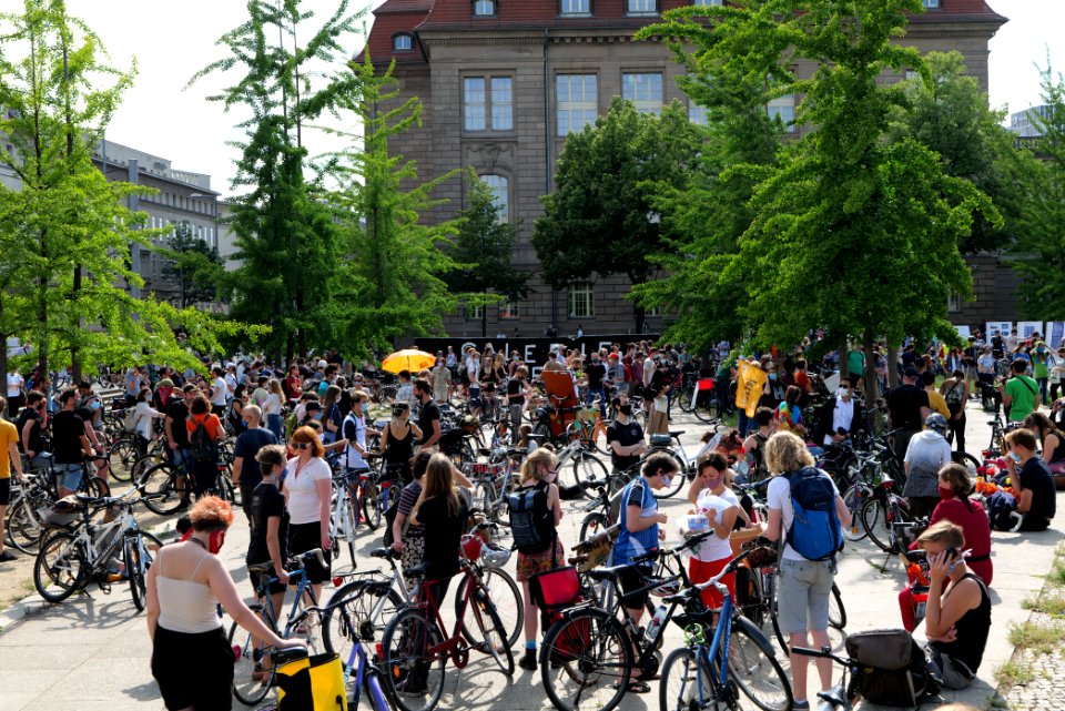 FridaysForFuture protest Berlin 2020-07-02 start Invalidenpark 15