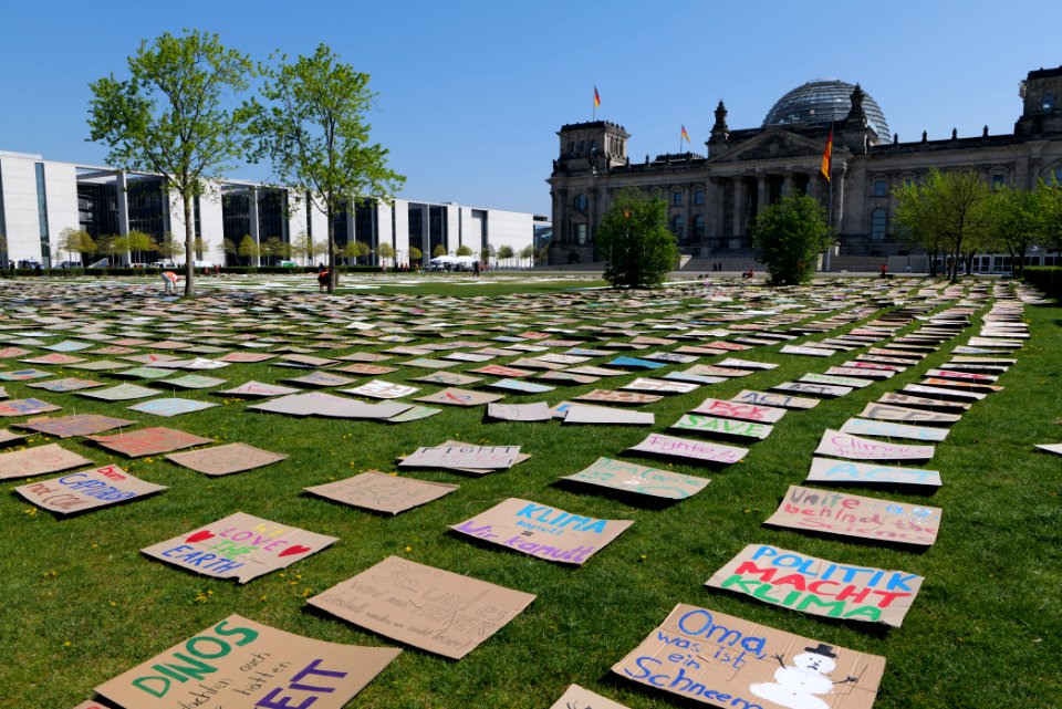 FridaysForFuture protest Berlin 2020-04-24 21