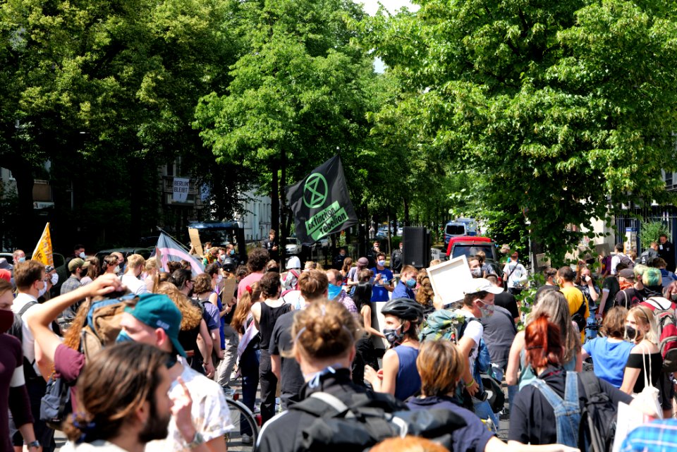 FridaysForFuture protest Berlin 2020-07-03 21