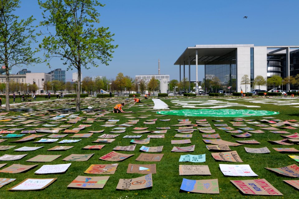FridaysForFuture protest Berlin 2020-04-24 87