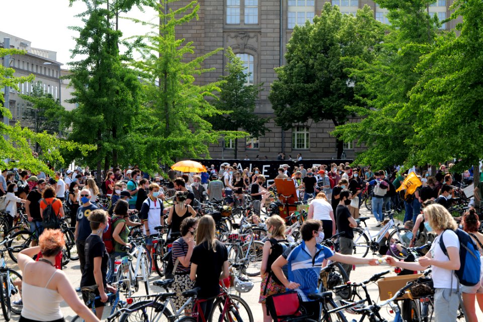 FridaysForFuture protest Berlin 2020-07-02 start Invalidenpark 13