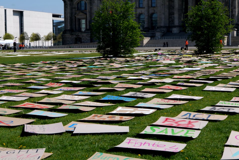 FridaysForFuture protest Berlin 2020-04-24 22