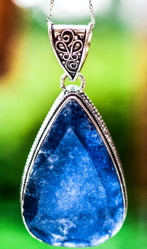 Jewel gem blue