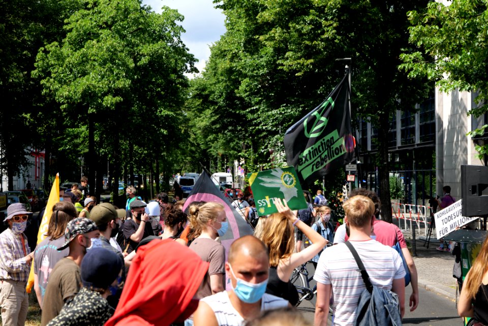 FridaysForFuture protest Berlin 2020-07-03 23