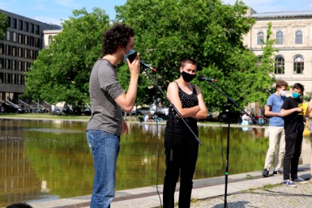 FridaysForFuture protest Berlin 2020-07-02 start Invalidenpark 28