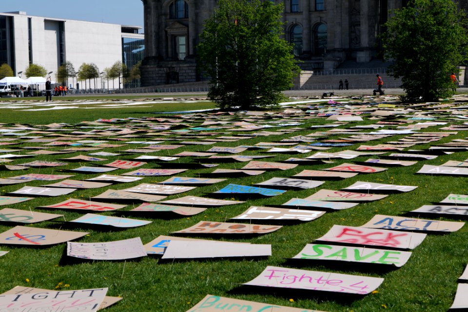 FridaysForFuture protest Berlin 2020-04-24 23