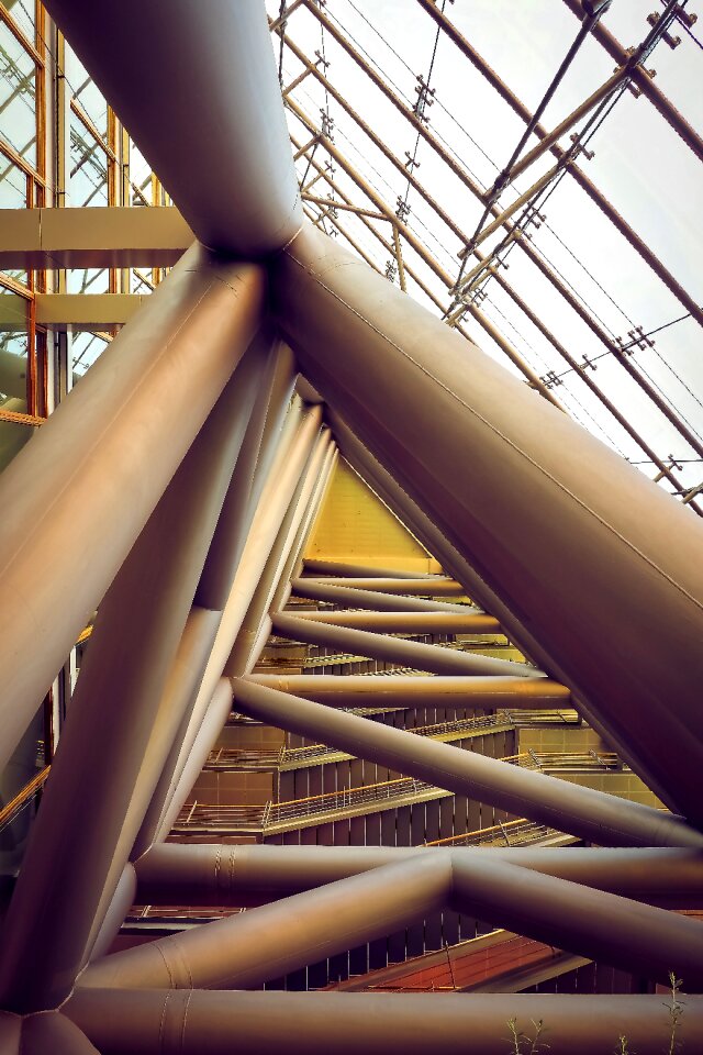 Staircase düsseldorf inside