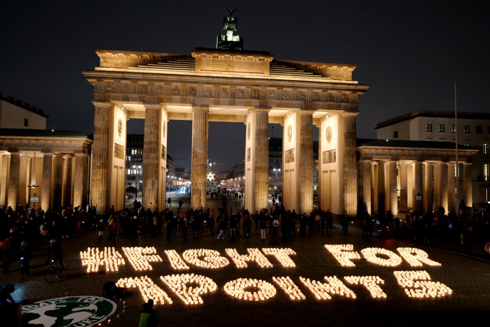 FridaysForFuture protest Berlin 2020-12-11 23