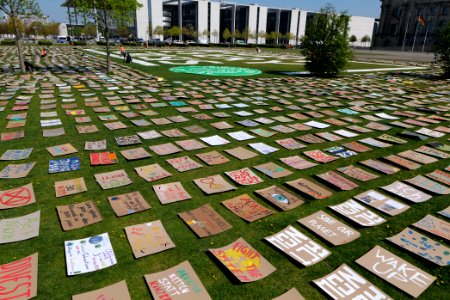 FridaysForFuture protest Berlin 2020-04-24 45
