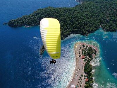 Air paraglider freedom