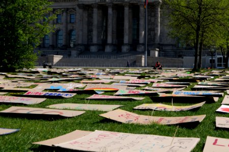 FridaysForFuture protest Berlin 2020-04-24 33