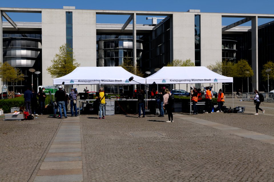 FridaysForFuture protest Berlin 2020-04-24 38