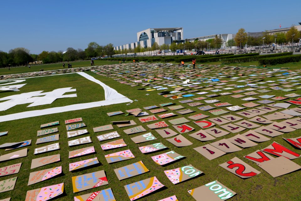 FridaysForFuture protest Berlin 2020-04-24 52