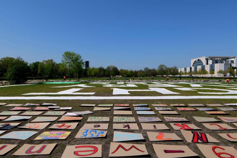 FridaysForFuture protest Berlin 2020-04-24 49