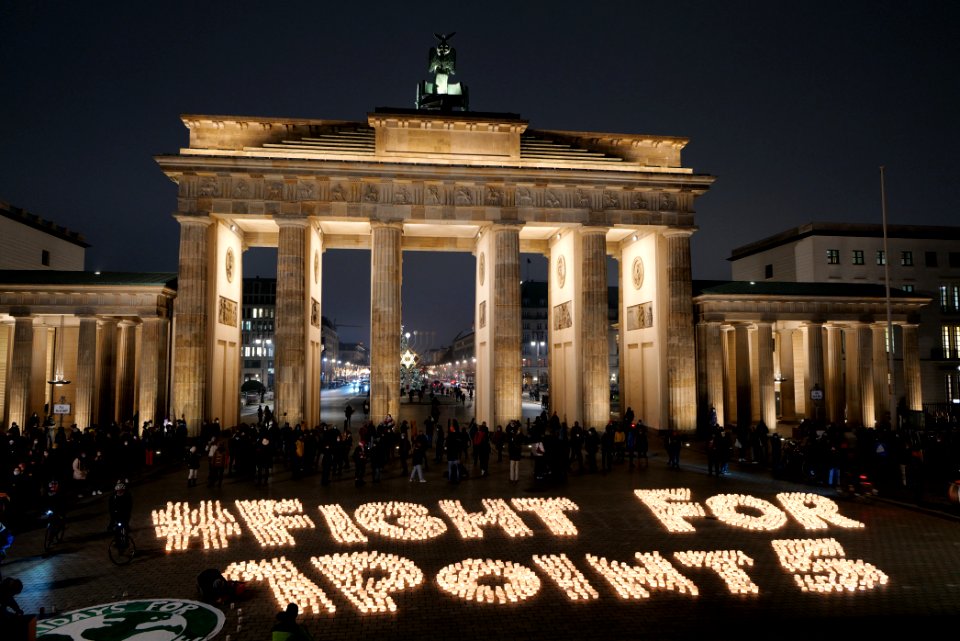 FridaysForFuture protest Berlin 2020-12-11 22