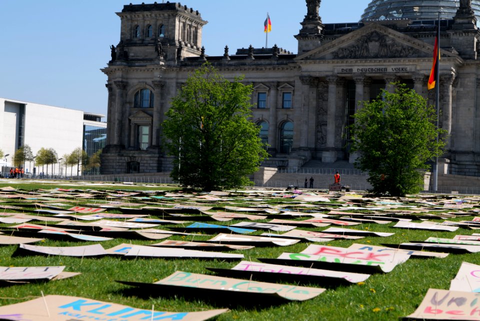 FridaysForFuture protest Berlin 2020-04-24 25