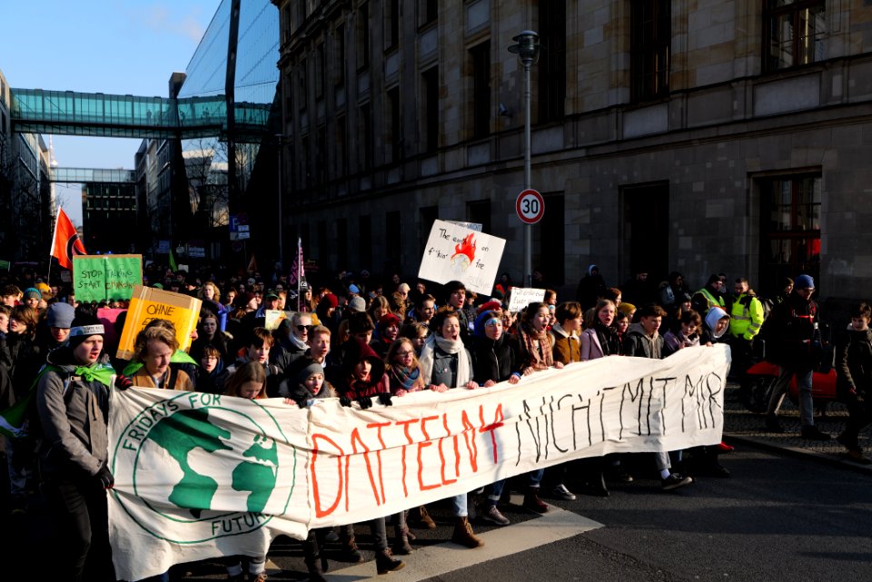FridaysForFuture protest Berlin 2020-01-24 demonstration 58