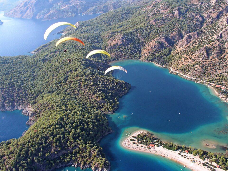 Air paraglider freedom