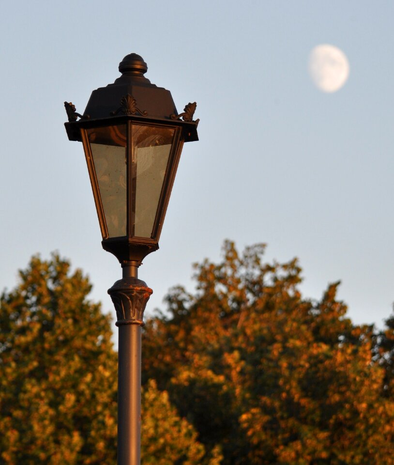 Street evening autumn