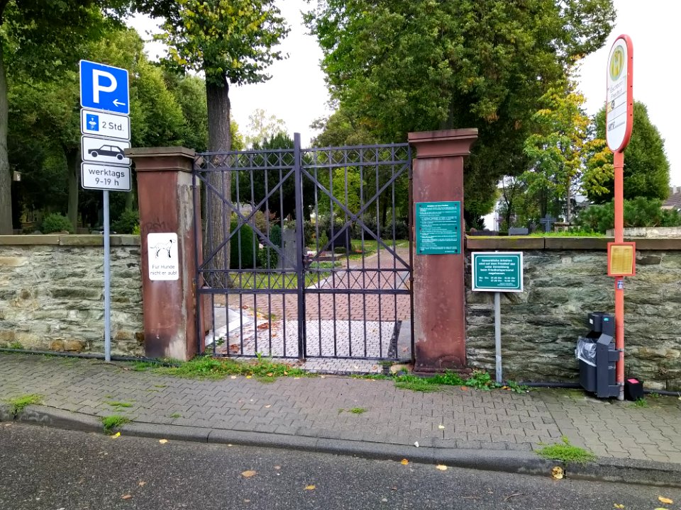 Friedhof in Eschborn Oktober 2019 01