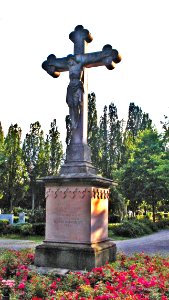 Friedhofskreuz Speyer von Gottfried Renn photo