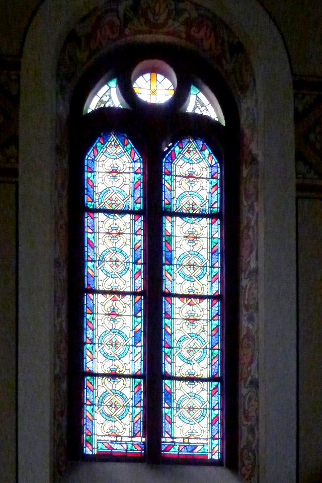 Friedenskirche Niederschönhausen historisches Fenster