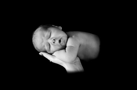 Newborn baby cute infant photo