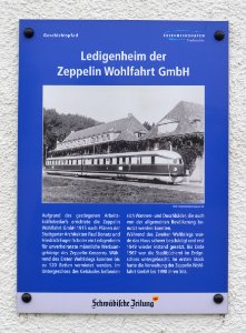 Friedrichshafen, Ernst-Lehmann-Straße 24-26, Tafel