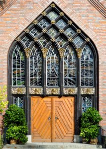 Friedhof.Marienfelde.Eingangsfassade.Kapelle