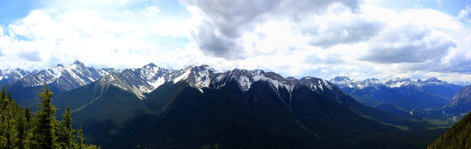 Canada banff rocky mountains photo