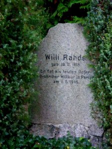Friedhof grabmal rahde 3
