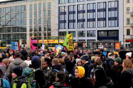 FridaysForFuture protest Berlin 2020-02-14 08
