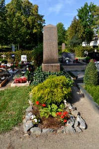 Friedrichsdorf, Friedhof, Grab Louis Frédéric Garnier