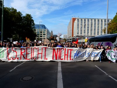 FridaysForFuture protest Berlin 11-10-2019 Invalidenpark - Rotes Rathaus 38