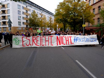 FridaysForFuture protest Berlin 11-10-2019 Invalidenpark - Rotes Rathaus 16