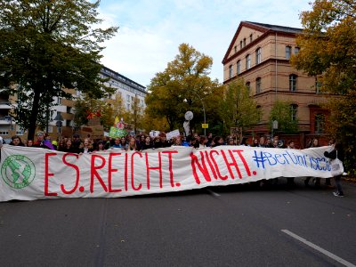 FridaysForFuture protest Berlin 11-10-2019 Invalidenpark - Rotes Rathaus 17
