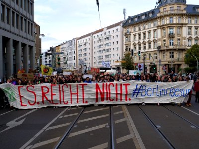 FridaysForFuture protest Berlin 11-10-2019 Invalidenpark - Rotes Rathaus 23