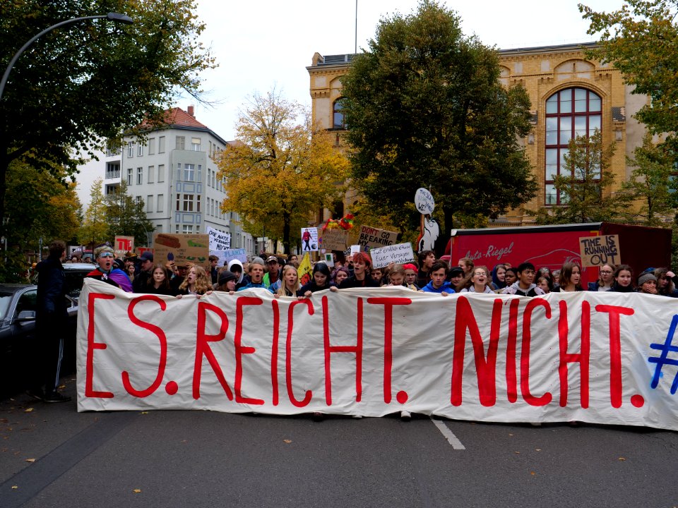 FridaysForFuture protest Berlin 11-10-2019 Invalidenpark - Rotes Rathaus 13