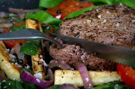 Ingredients lettuce meat