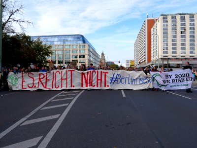 FridaysForFuture protest Berlin 11-10-2019 Invalidenpark - Rotes Rathaus 37