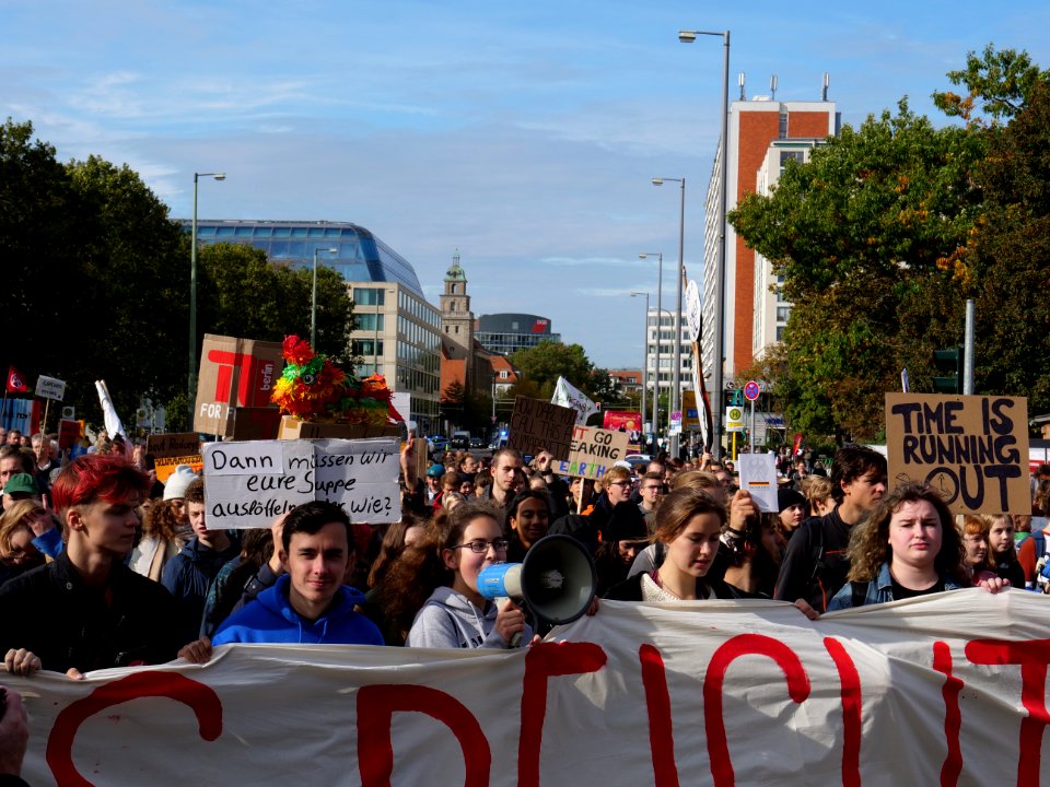 FridaysForFuture protest Berlin 11-10-2019 Invalidenpark - Rotes Rathaus 40