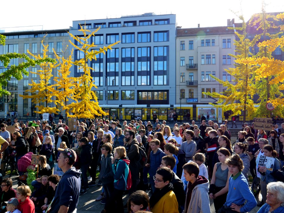 FridaysForFuture protest Berlin 18-10-2019 Invalidenpark 02