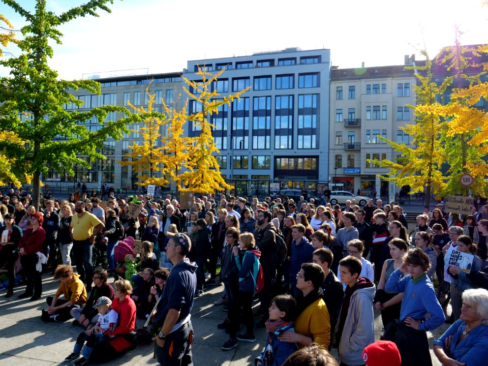 FridaysForFuture protest Berlin 18-10-2019 Invalidenpark 01