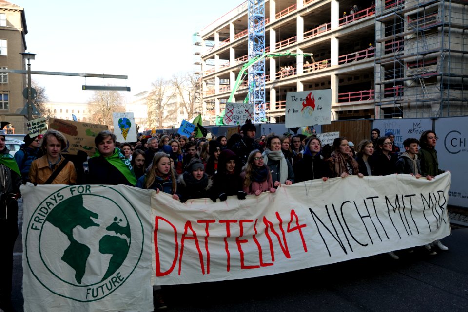 FridaysForFuture protest Berlin 2020-01-24 demonstration 24