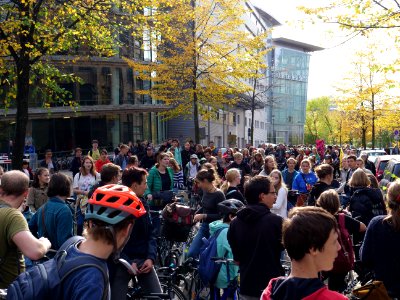FridaysForFuture protest Berlin 18-10-2019 bicycle demonstration 46
