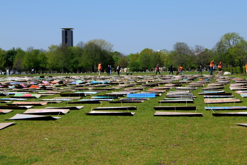FridaysForFuture protest Berlin 2020-04-24 08