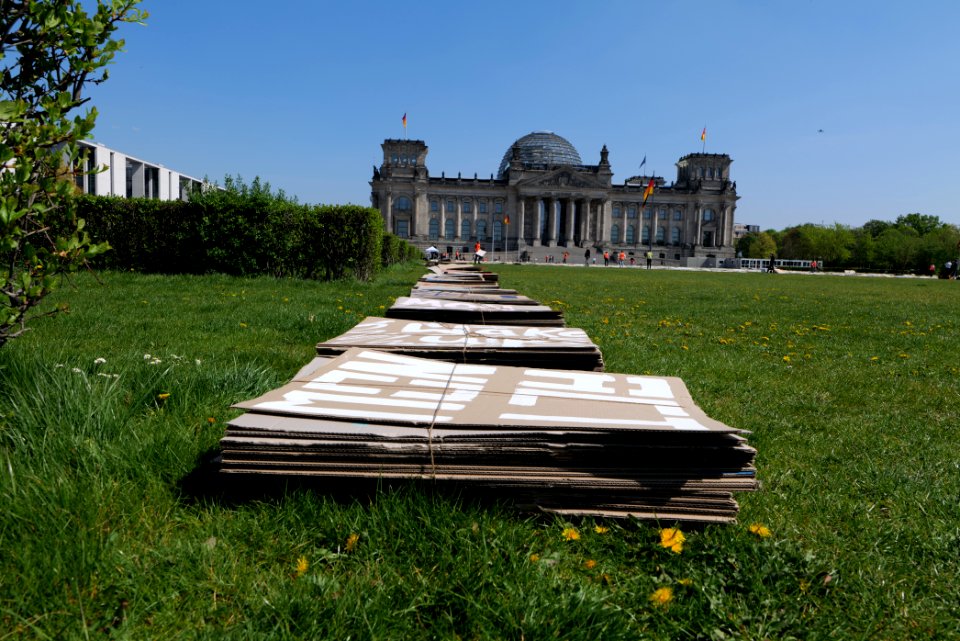FridaysForFuture protest Berlin 2020-04-24 141