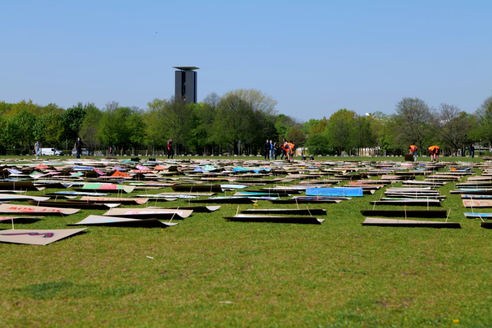 FridaysForFuture protest Berlin 2020-04-24 06